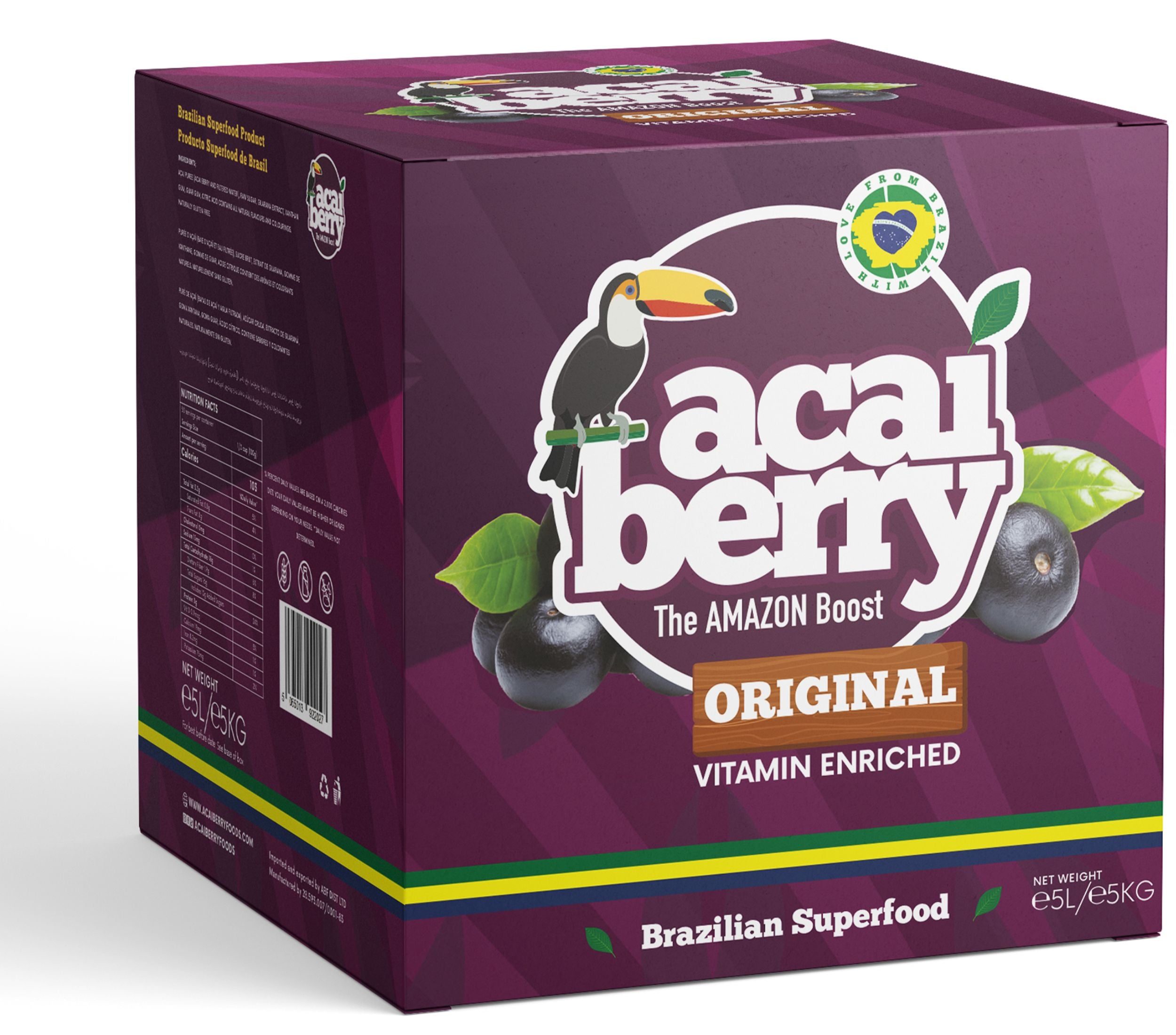 Acai Berry Tub 5 Litre Acaiberryfoods Acai Berry Tub 5 Litre Acaiberryfoods